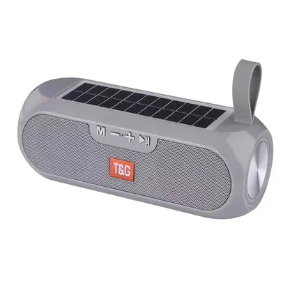 TG182 Solar Boombox – Vattentålig 10W Trådlös Högtalare med Solpanel, FM-radio & USB