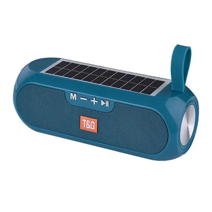 TG182 Solar Boombox – Vattentålig 10W Trådlös Högtalare med Solpanel, FM-radio & USB