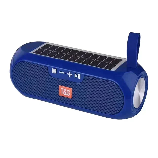 TG182 Solar Boombox – Vattentålig 10W Trådlös Högtalare med Solpanel, FM-radio & USB